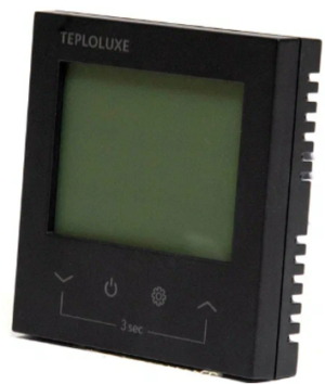 Терморегулятор электронный Теплолюкс Pontus черный