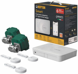 Neptun Bugatti Smart TUYA Система защиты от протечки воды