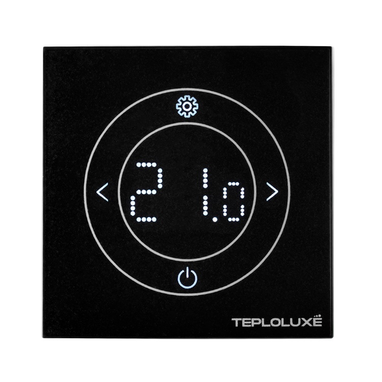 Терморегулятор Теплолюкс Solus Zen Wi-Fi черный/черный